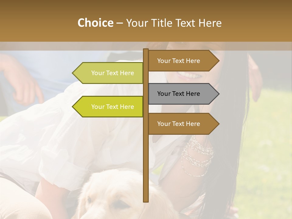 Partner Portrait Man PowerPoint Template
