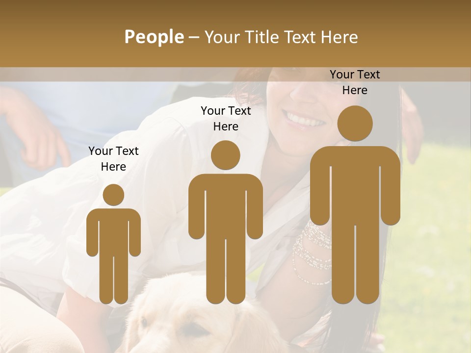 Partner Portrait Man PowerPoint Template