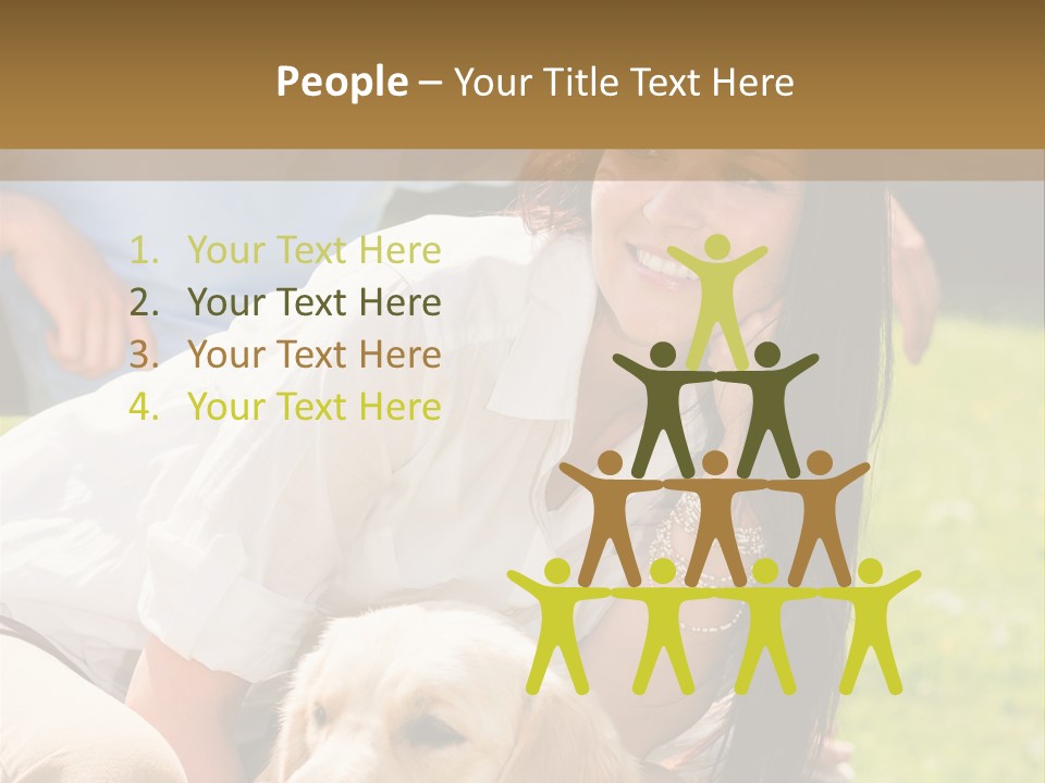 Partner Portrait Man PowerPoint Template