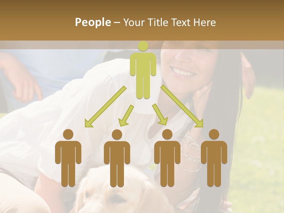 Partner Portrait Man PowerPoint Template