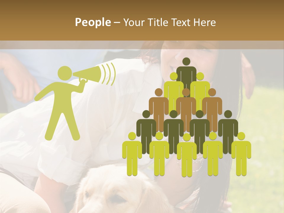 Partner Portrait Man PowerPoint Template