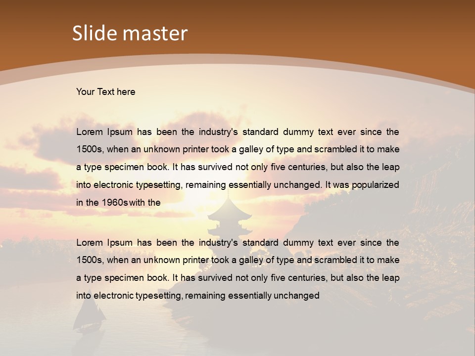 China Religion Culture PowerPoint Template