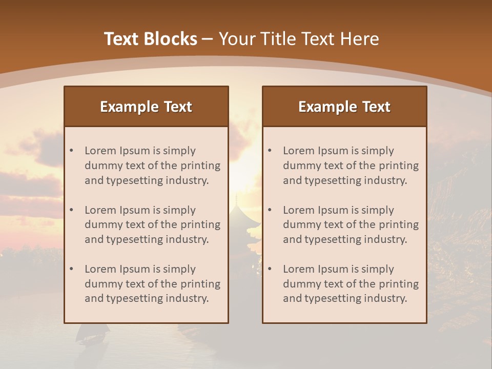 China Religion Culture PowerPoint Template