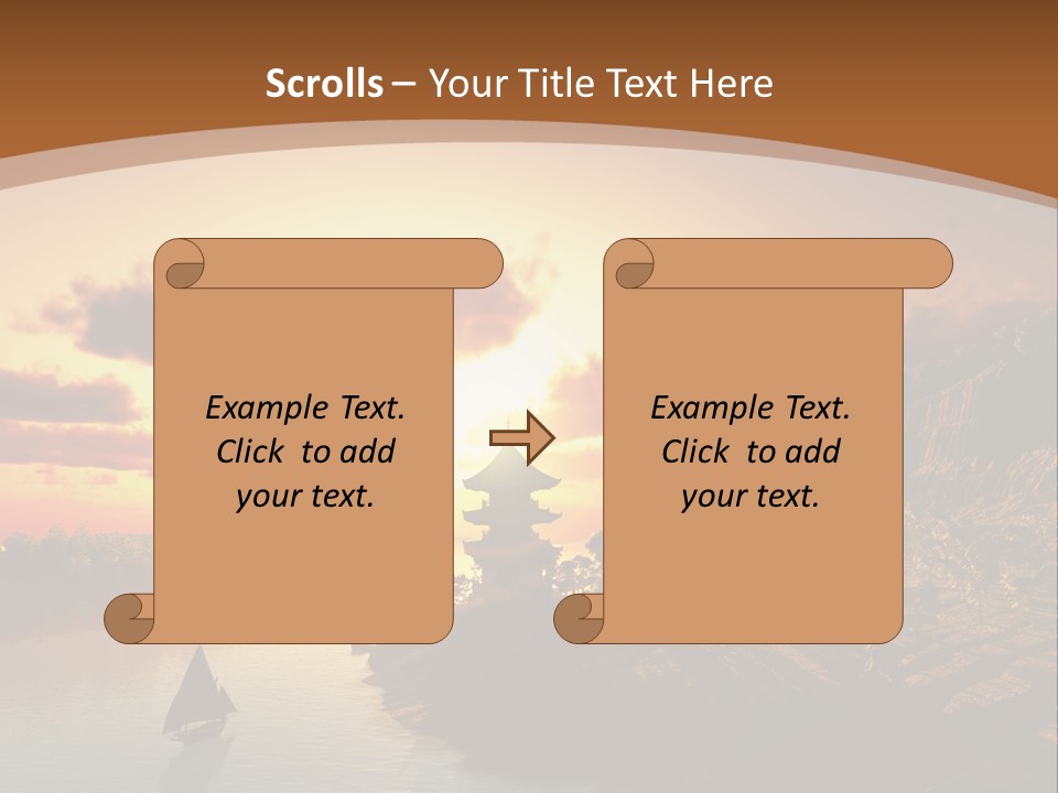 China Religion Culture PowerPoint Template