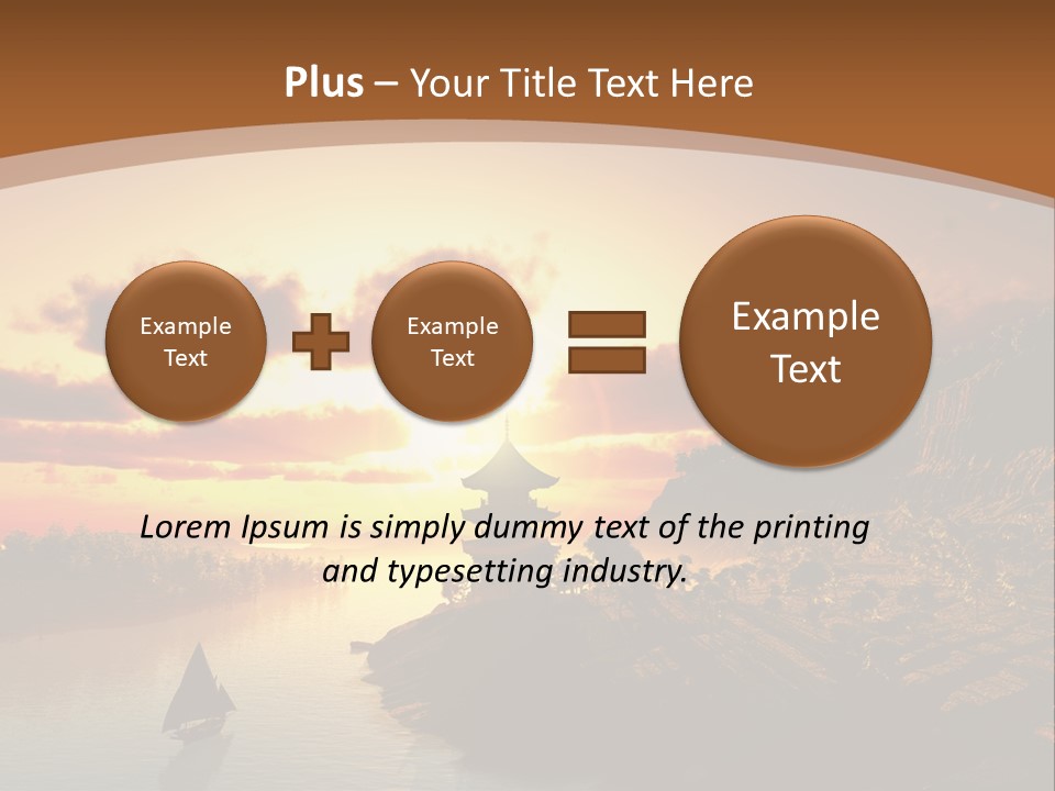 China Religion Culture PowerPoint Template