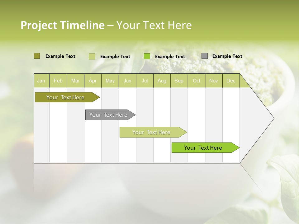 Pine Nuts Mediterranean Food Fresh PowerPoint Template