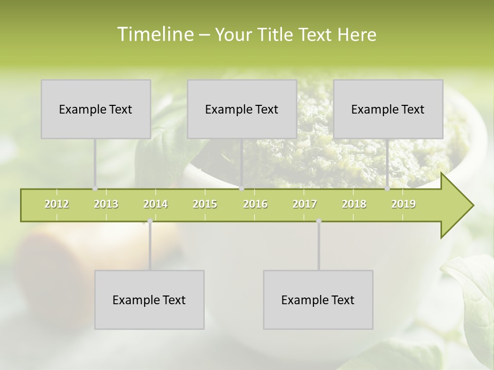 Pine Nuts Mediterranean Food Fresh PowerPoint Template
