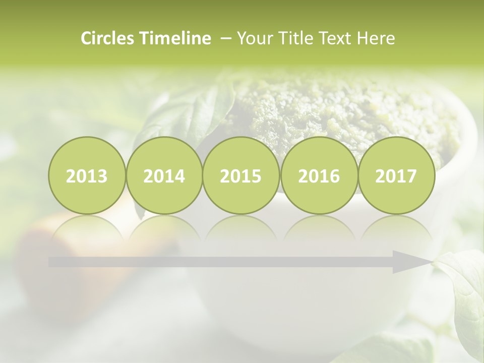 Pine Nuts Mediterranean Food Fresh PowerPoint Template