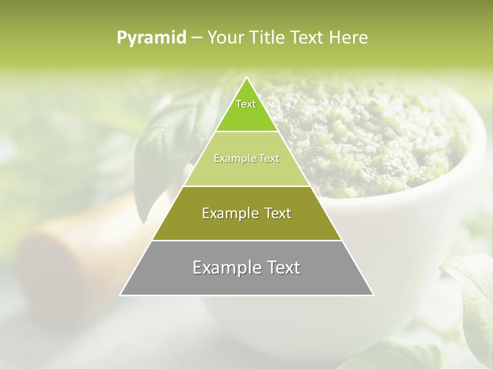 Pine Nuts Mediterranean Food Fresh PowerPoint Template