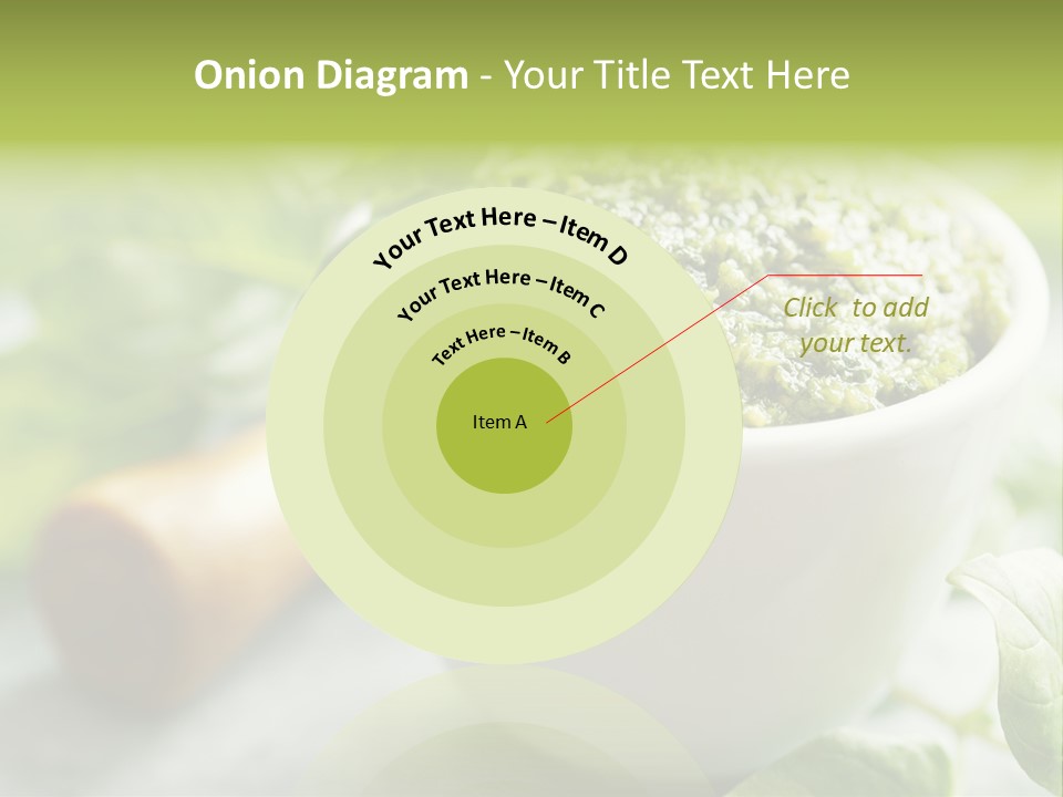 Pine Nuts Mediterranean Food Fresh PowerPoint Template