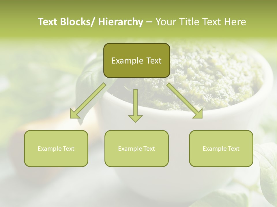 Pine Nuts Mediterranean Food Fresh PowerPoint Template