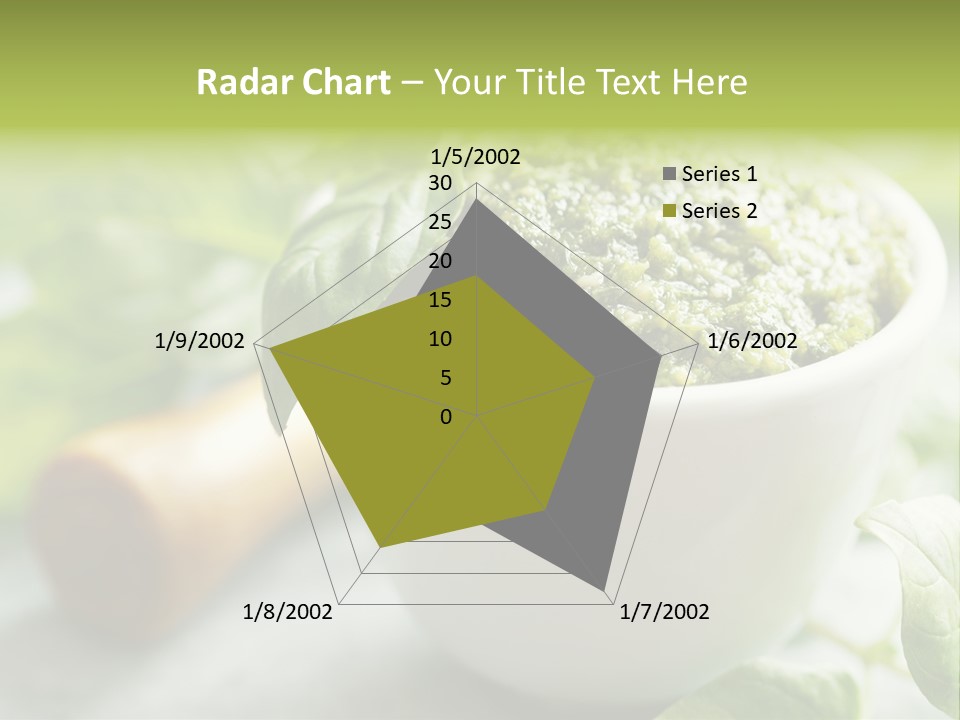 Pine Nuts Mediterranean Food Fresh PowerPoint Template