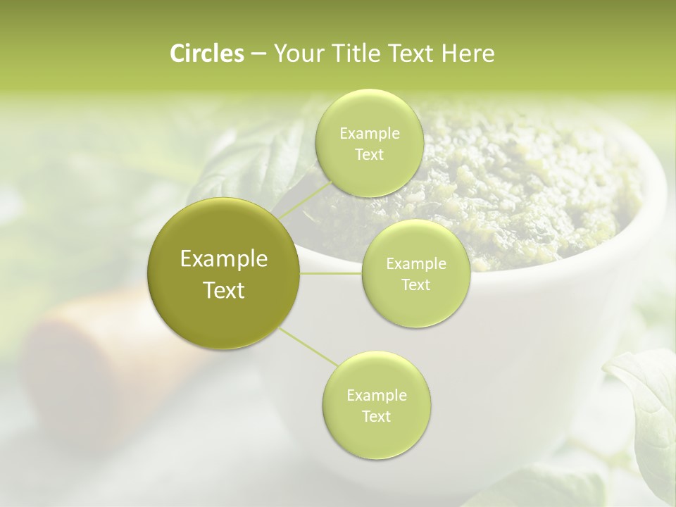 Pine Nuts Mediterranean Food Fresh PowerPoint Template