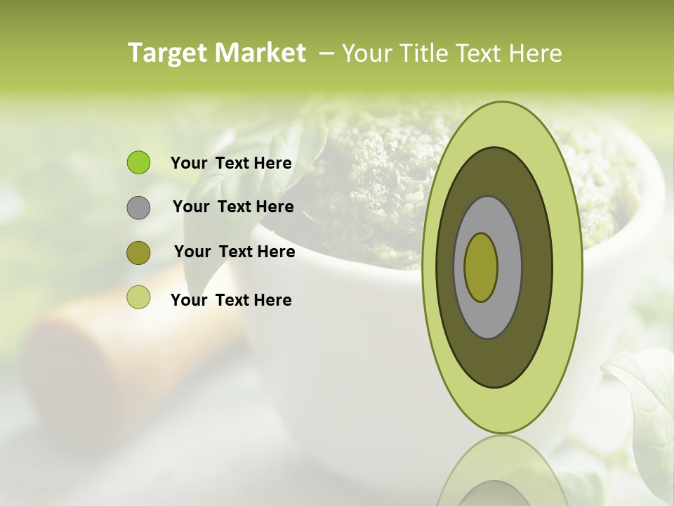 Pine Nuts Mediterranean Food Fresh PowerPoint Template