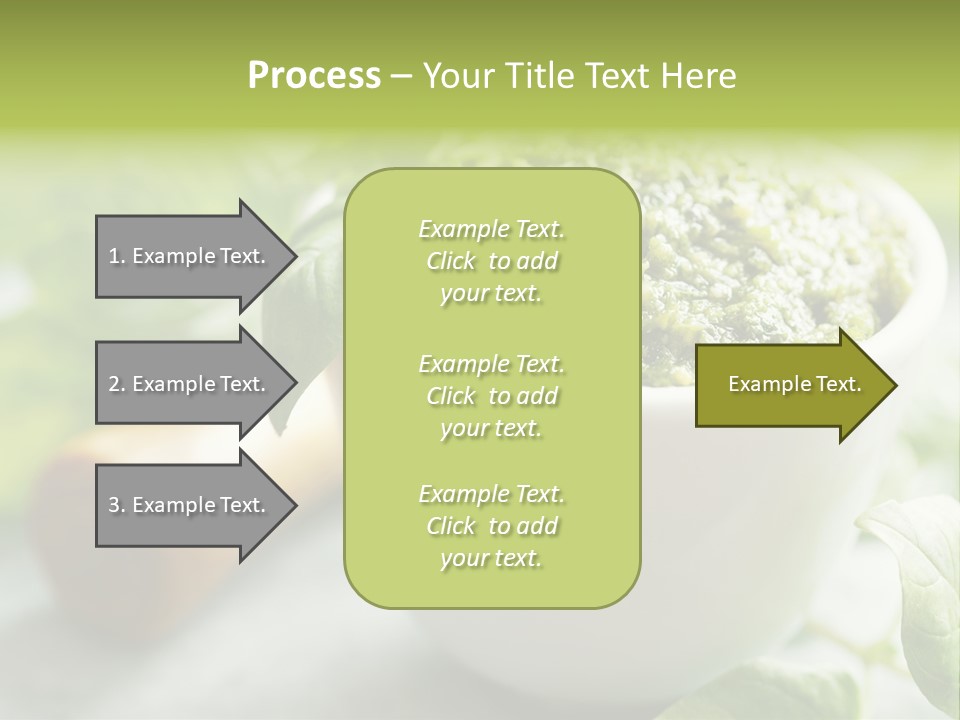 Pine Nuts Mediterranean Food Fresh PowerPoint Template