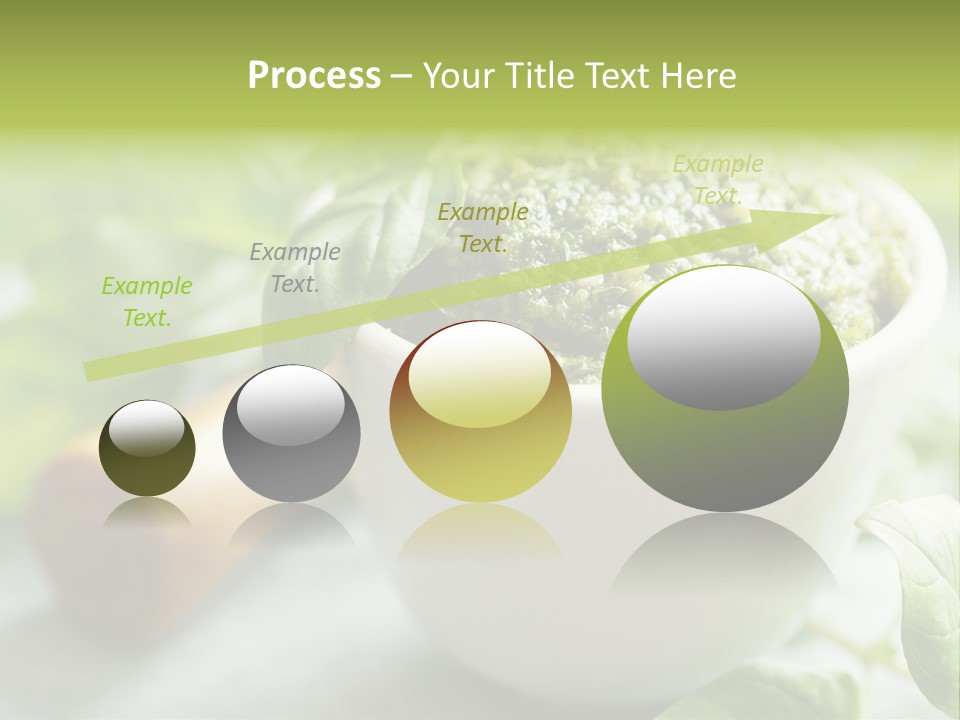 Pine Nuts Mediterranean Food Fresh PowerPoint Template