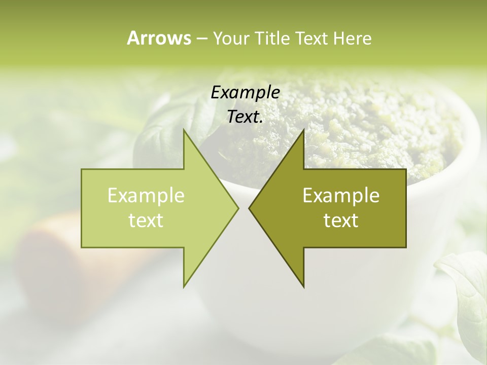 Pine Nuts Mediterranean Food Fresh PowerPoint Template