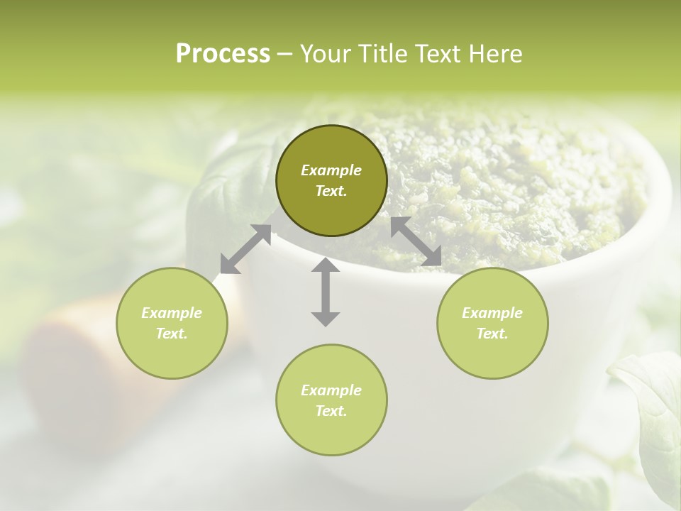 Pine Nuts Mediterranean Food Fresh PowerPoint Template