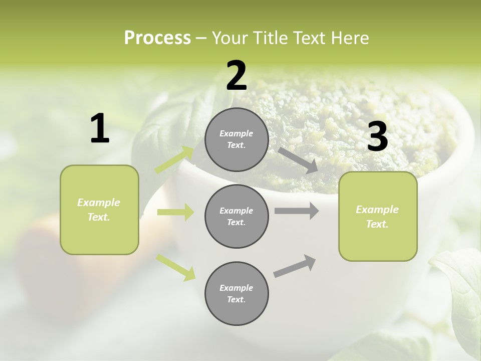 Pine Nuts Mediterranean Food Fresh PowerPoint Template