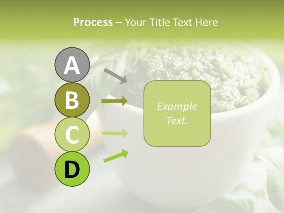 Pine Nuts Mediterranean Food Fresh PowerPoint Template