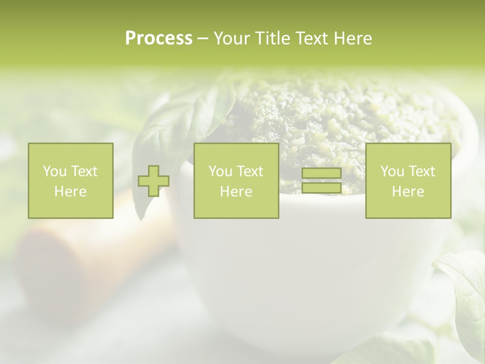 Pine Nuts Mediterranean Food Fresh PowerPoint Template