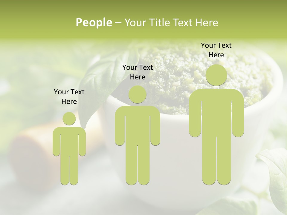 Pine Nuts Mediterranean Food Fresh PowerPoint Template