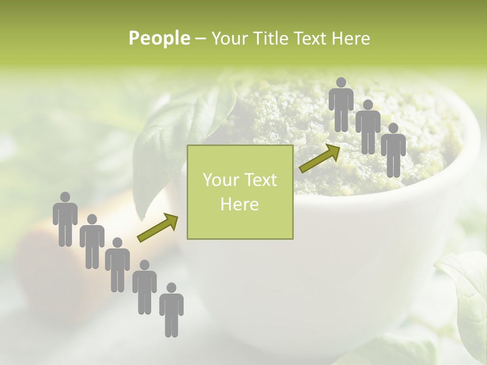 Pine Nuts Mediterranean Food Fresh PowerPoint Template