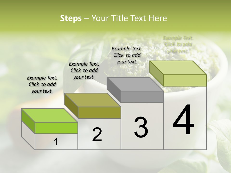 Pine Nuts Mediterranean Food Fresh PowerPoint Template