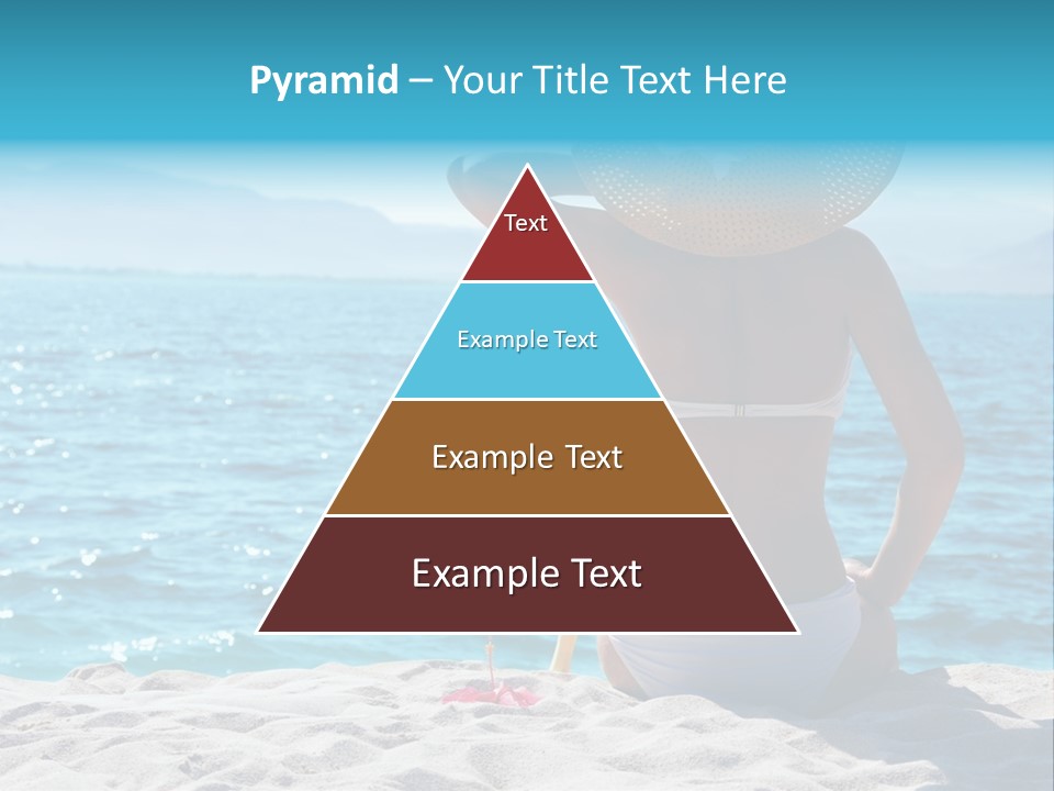 Applying Sunbathing Swimsuit PowerPoint Template