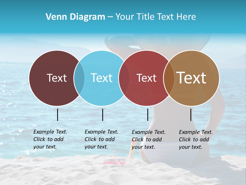 Applying Sunbathing Swimsuit PowerPoint Template