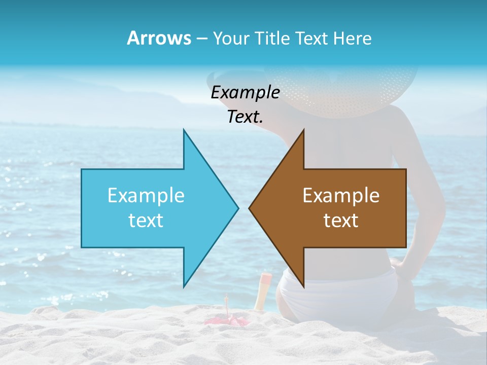 Applying Sunbathing Swimsuit PowerPoint Template
