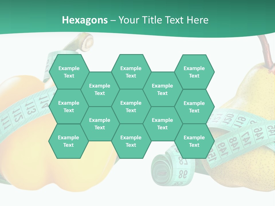 Goal Health Diet PowerPoint Template