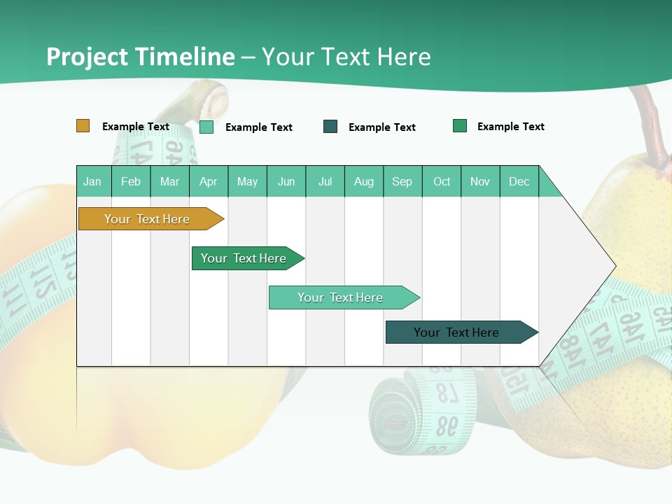 Goal Health Diet PowerPoint Template