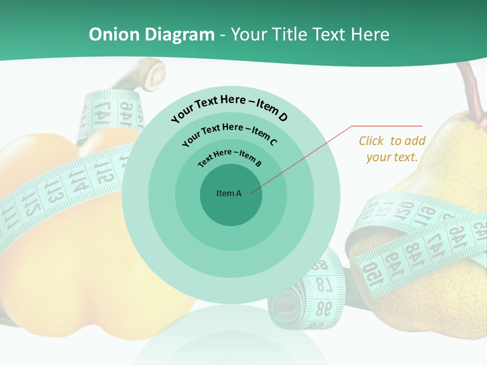 Goal Health Diet PowerPoint Template