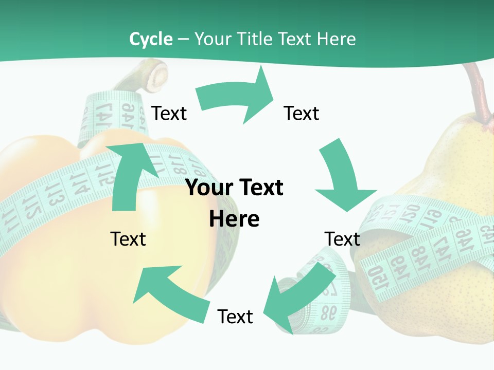 Goal Health Diet PowerPoint Template