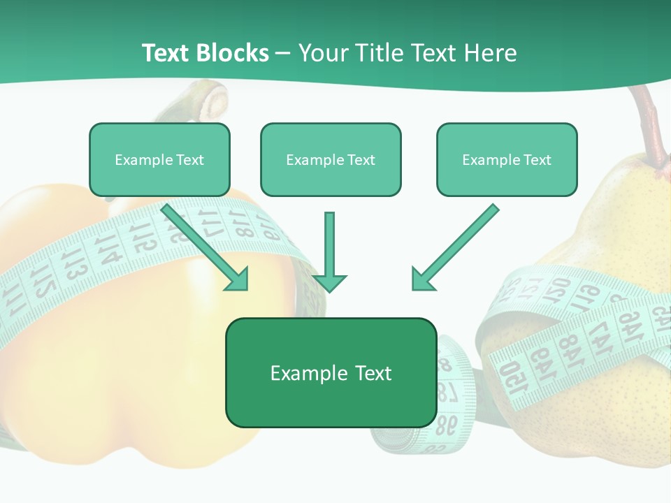 Goal Health Diet PowerPoint Template