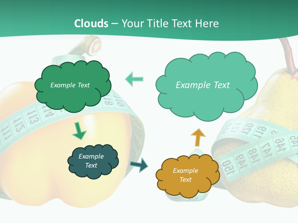 Goal Health Diet PowerPoint Template