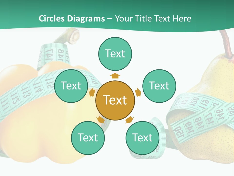 Goal Health Diet PowerPoint Template