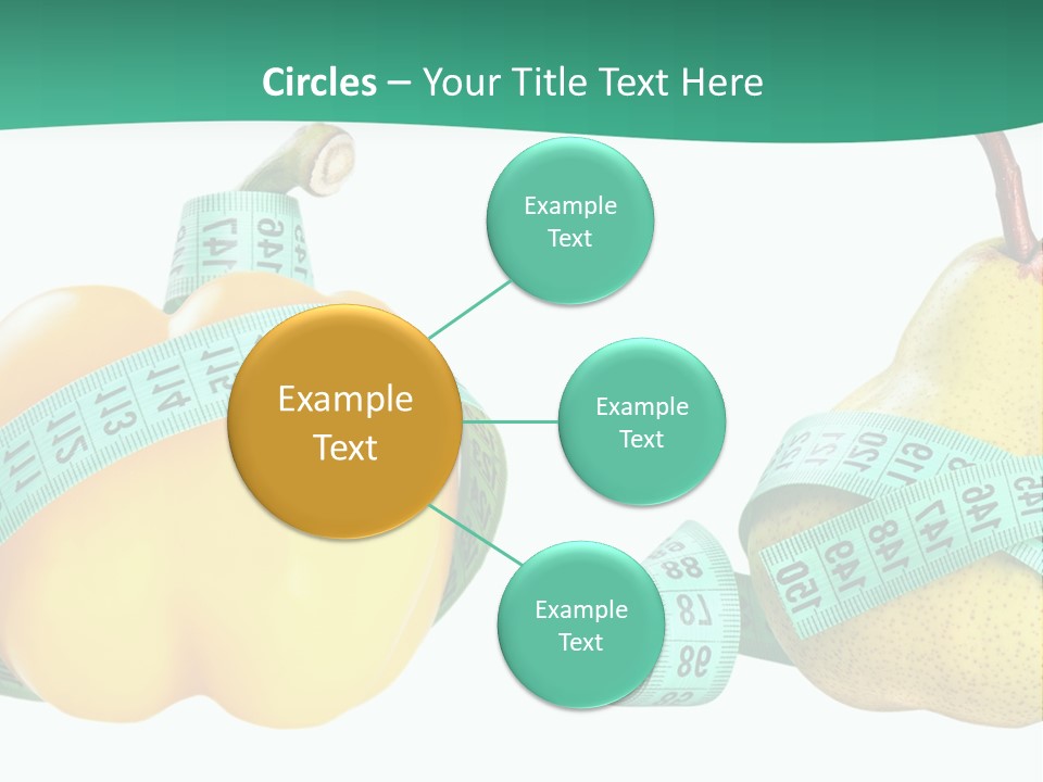 Goal Health Diet PowerPoint Template