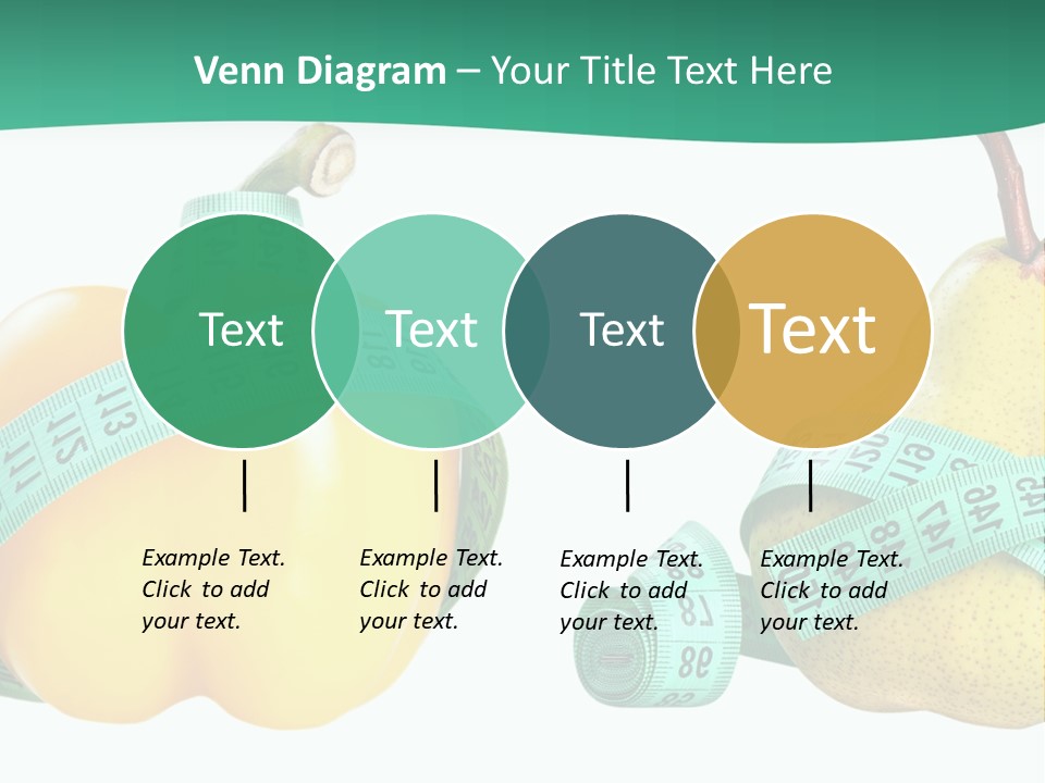 Goal Health Diet PowerPoint Template