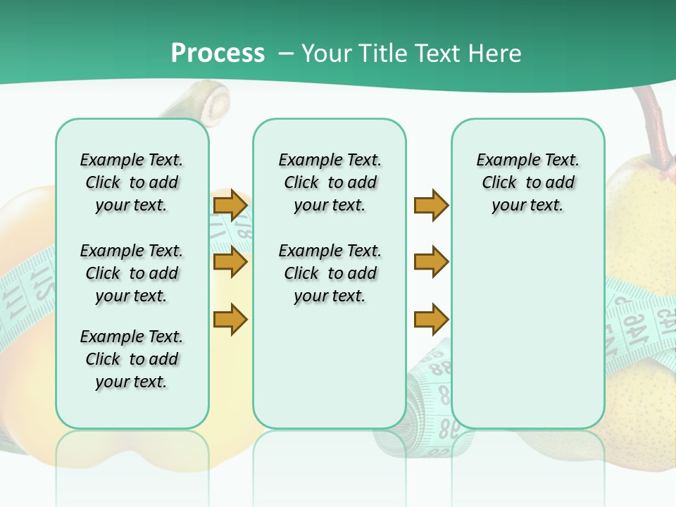 Goal Health Diet PowerPoint Template
