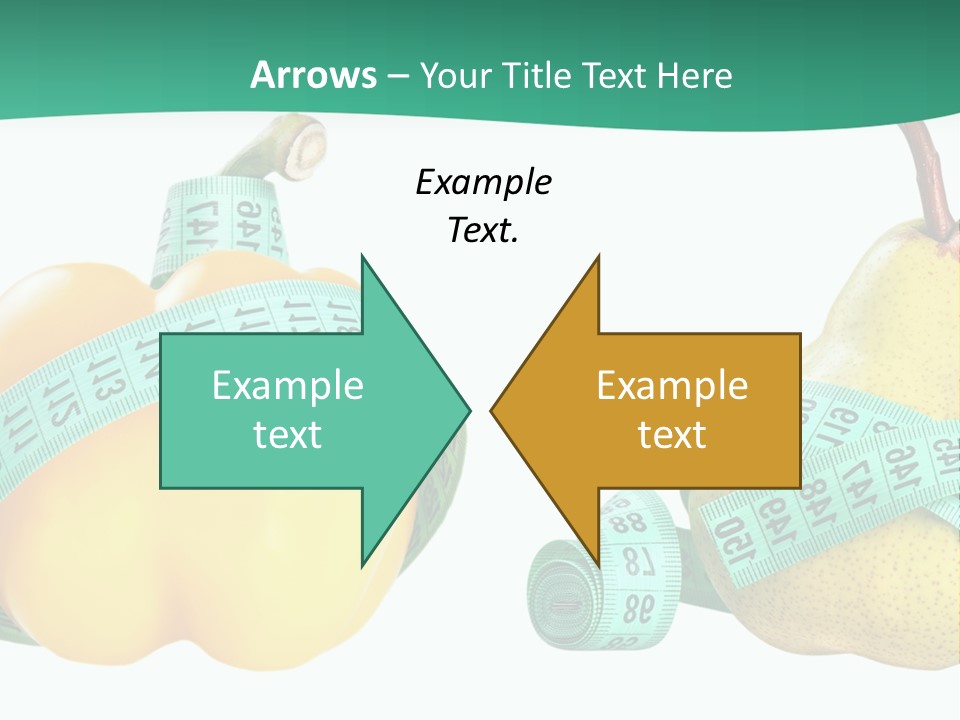 Goal Health Diet PowerPoint Template