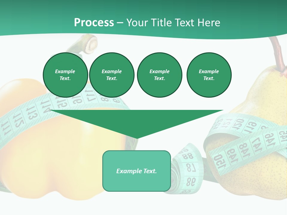 Goal Health Diet PowerPoint Template