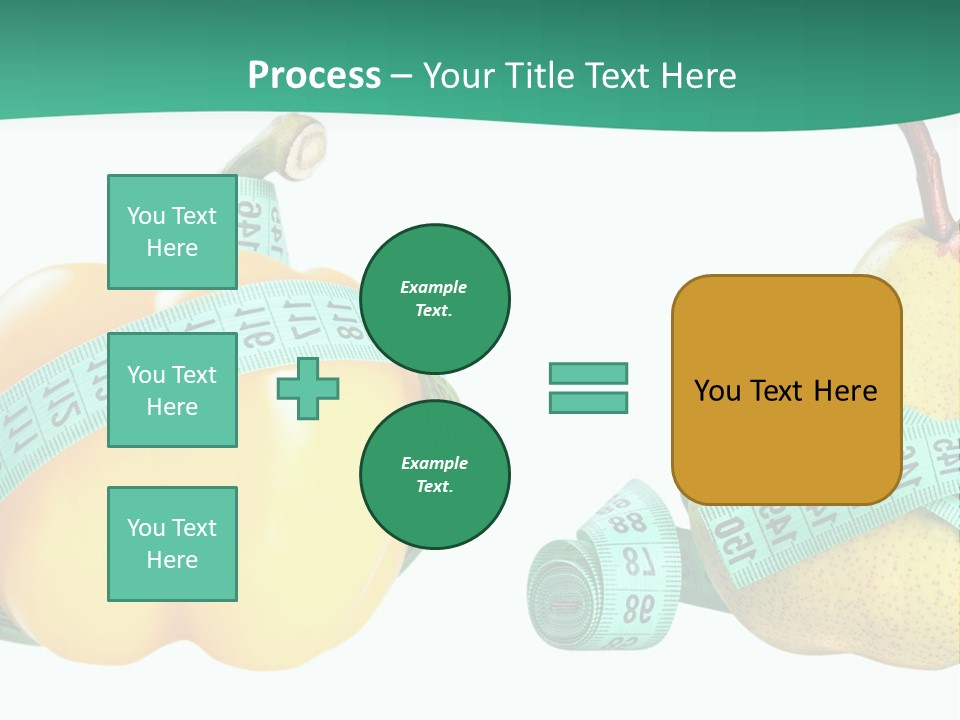 Goal Health Diet PowerPoint Template