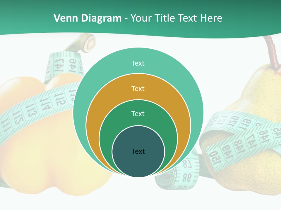 Goal Health Diet PowerPoint Template