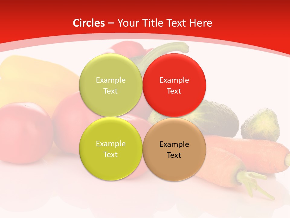 Arrangement Paprika Gardening PowerPoint Template