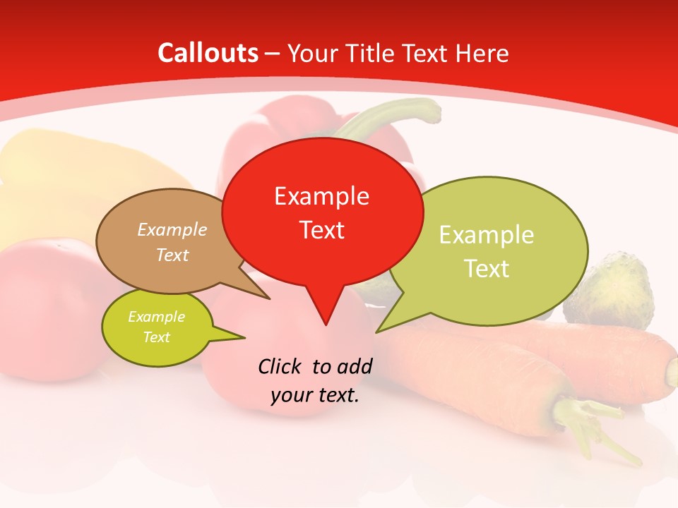 Arrangement Paprika Gardening PowerPoint Template