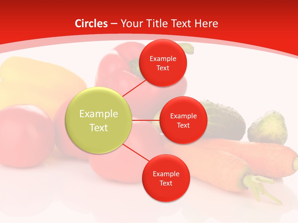 Arrangement Paprika Gardening PowerPoint Template