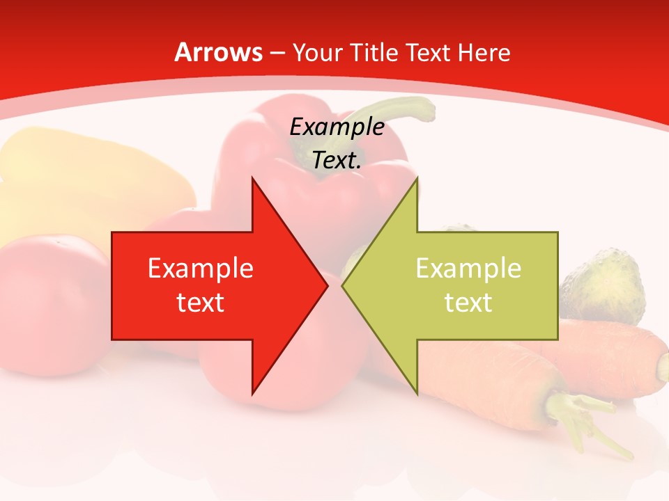Arrangement Paprika Gardening PowerPoint Template