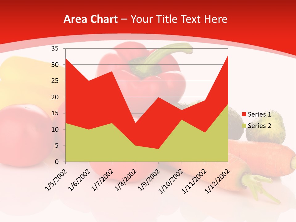 Arrangement Paprika Gardening PowerPoint Template